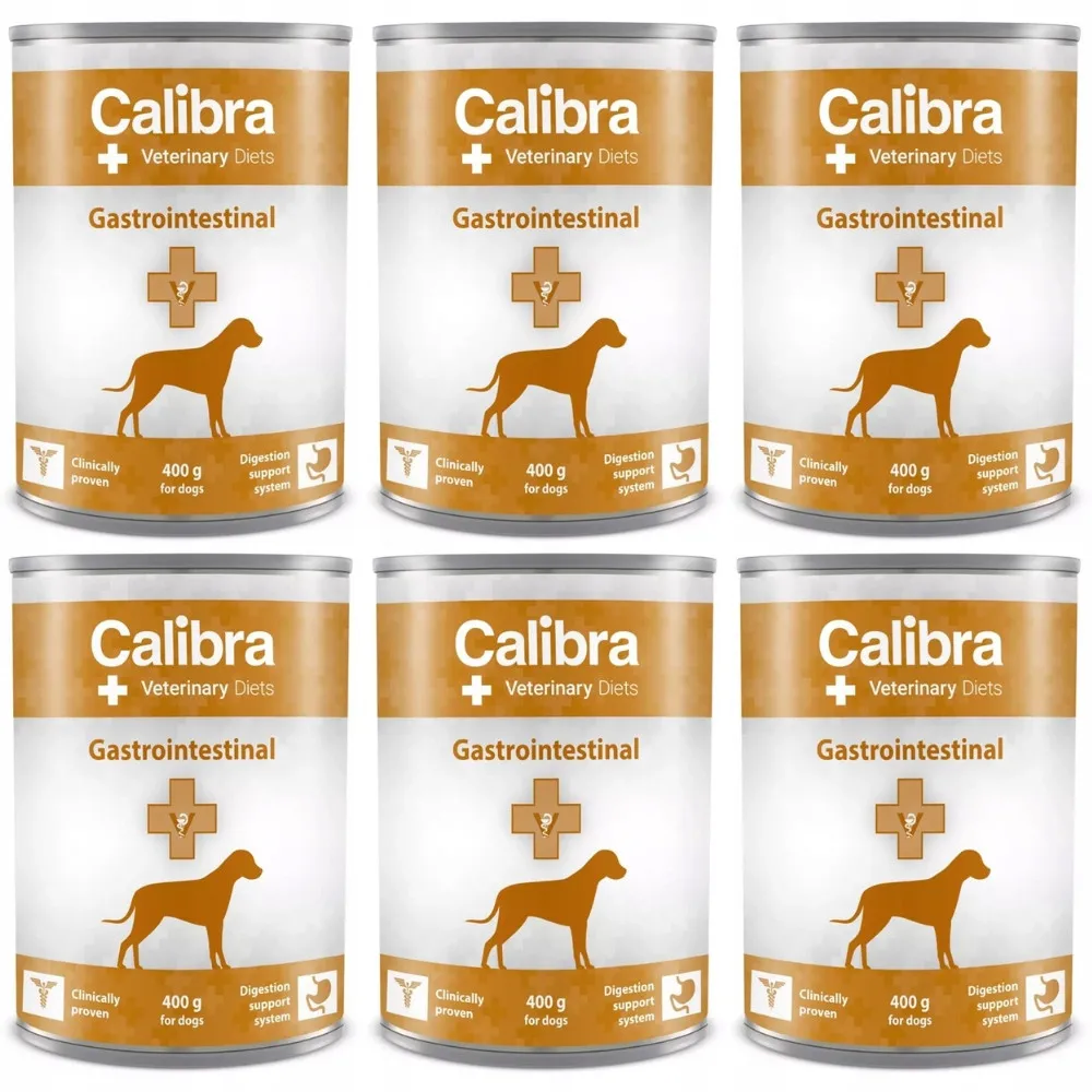 CALIBRA mokra karma dla psa VD Dog Gastro Intestinal 6x400g thumbnail 1