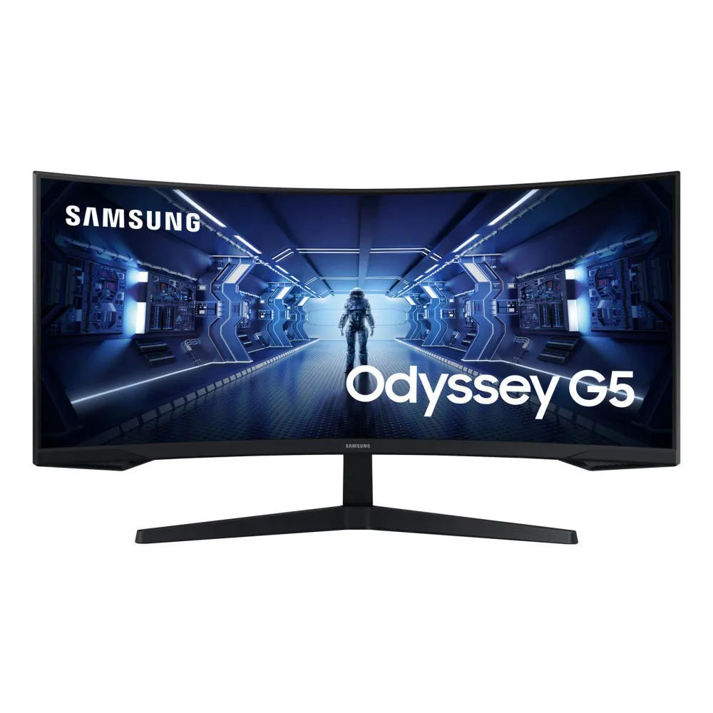 Monitor SAMSUNG ODYSSEY G5 LED 34 LC34G55TWWPXEN thumbnail 2