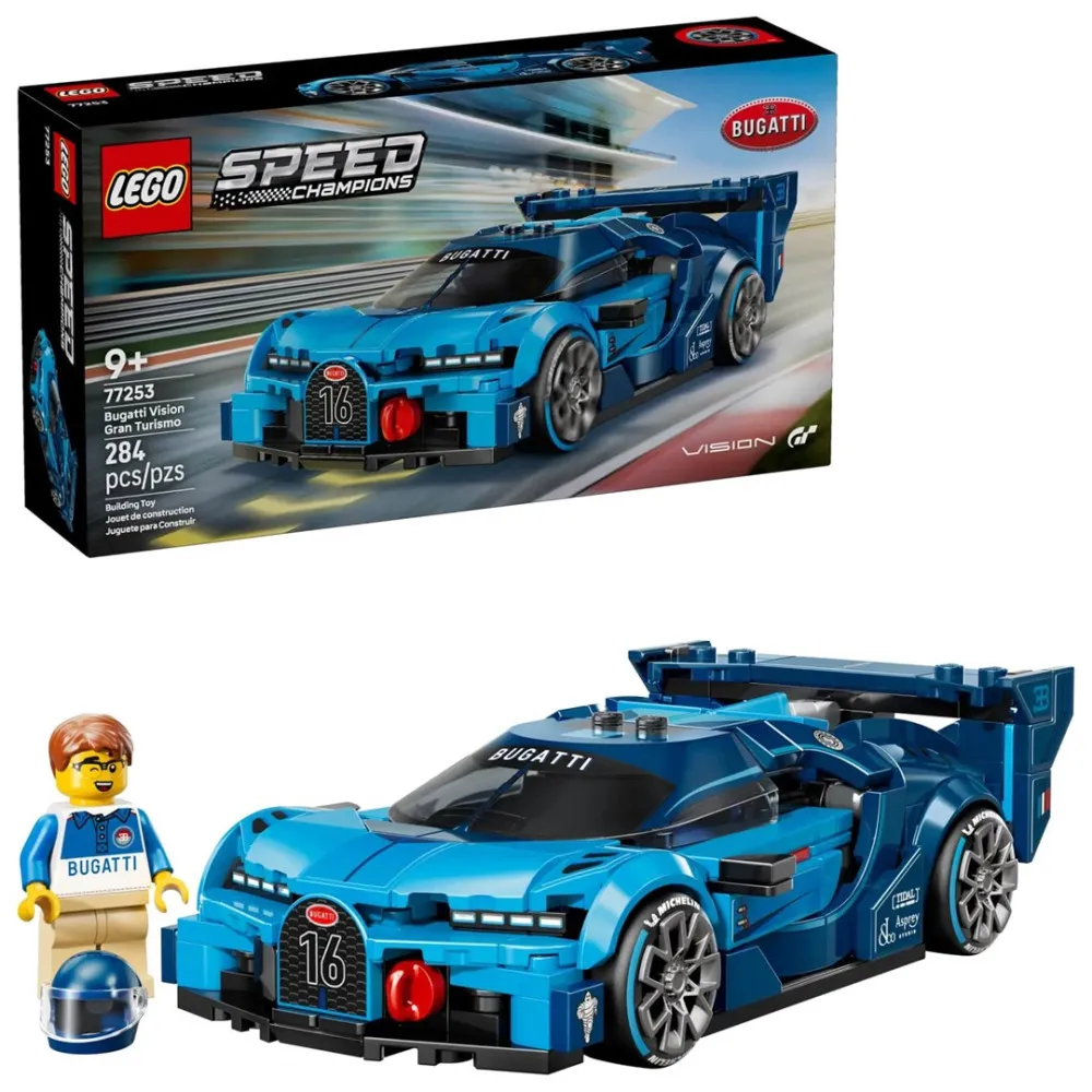 Klocki LEGO Speed Champions 77253 - Hipersamochód sportowy Bugatti Vision GT thumbnail 1