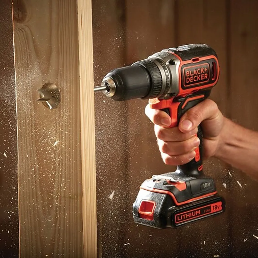 Wiertarko-wkrętarka 18V BL186KB-QW BLACK+DECKER thumbnail 2