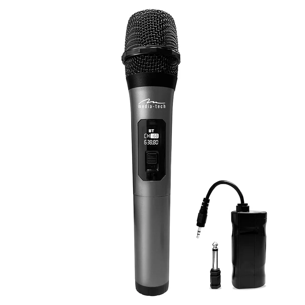MEDIA-TECH MIKROFON SCENICZNY BT USB-C MT398 thumbnail 1