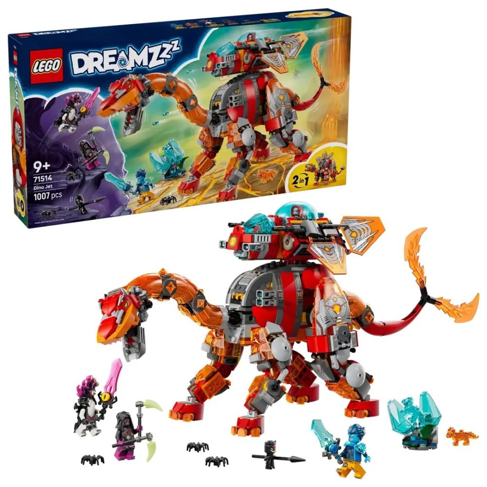 Klocki LEGO DREAMZzz 71514 - Dinostatek kosmiczny thumbnail 1