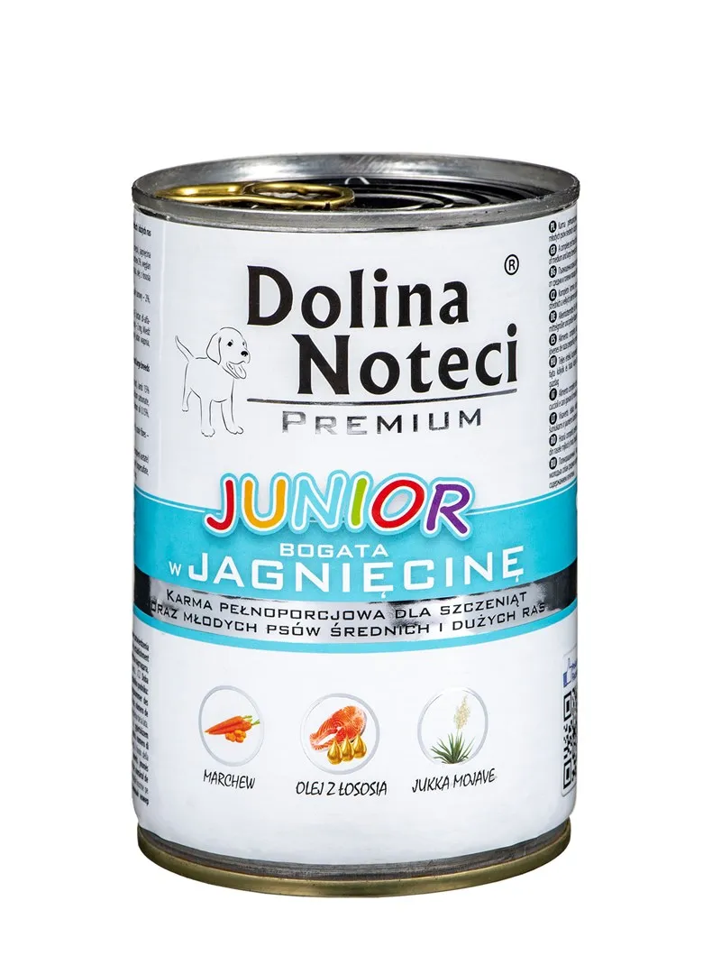 Dolina Noteci Premium JUNIOR MIX smaków mokra karma dla psa 18x400g thumbnail 3