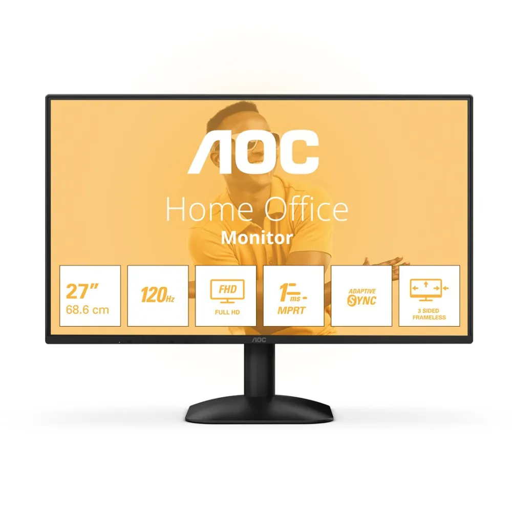 MONITOR AOC LED 27 27B31H 120Hz thumbnail 1
