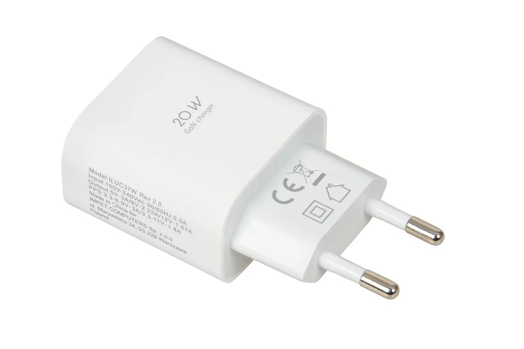 ŁADOWARKA SIECIOWA I-BOX C-37 PD20W thumbnail 1