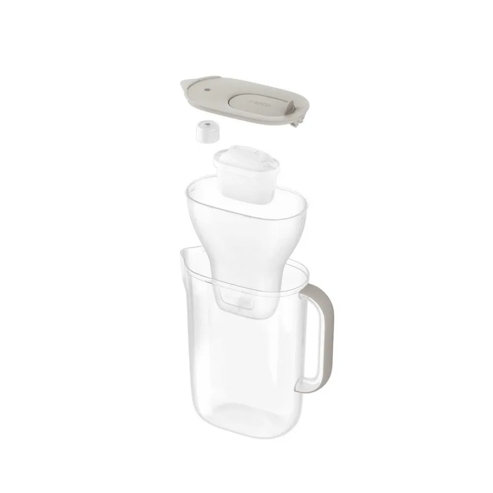 Dzbanek filtrujący Brita Style Essential+4 wkłady MaxtraPro PP (piaskowy; 2,4l) thumbnail 2