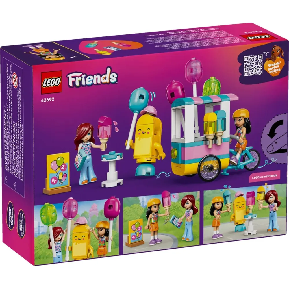 Klocki LEGO Friends 42692 - Stoisko z lodami i balonami thumbnail 2