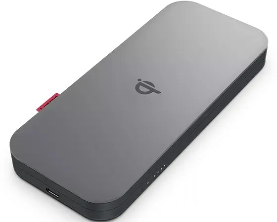 Power Bank Lenovo Go 10 000 mAh, G0A3LG1WWW, USB-C, szary thumbnail 1