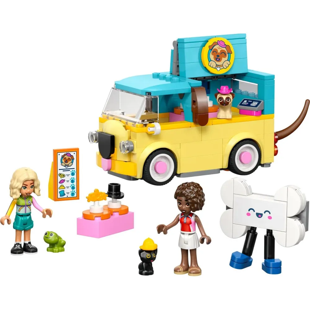 Klocki LEGO Friends 42678 - Furgonetka z akcesoriami dla zwierząt thumbnail 3