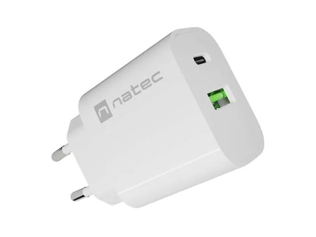 NATEC ŁADOWARKA SIECIOWA RIBERA 1X USB-A + 1X USB- thumbnail 3