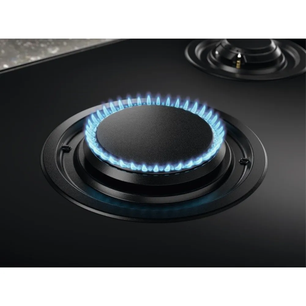 Płyta indukcyjno-gazowa ELECTROLUX KDI641723K 60 cm | 2 pola indukcyjne + 2 palniki | PowerBoost | zapłon elektryczny | czarny thumbnail 3