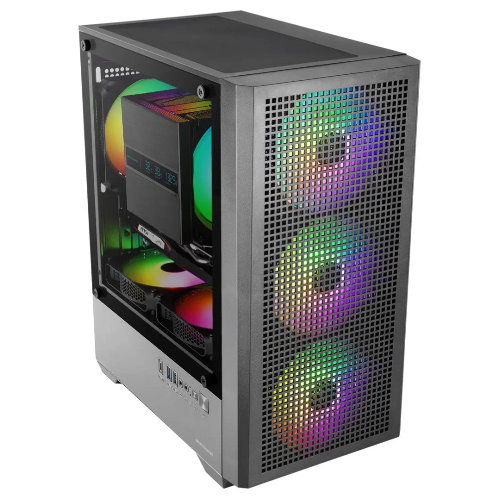 TACENS MARS MC-VECTOR 4xARGB USB-C mATX- obudowa/cases thumbnail 3