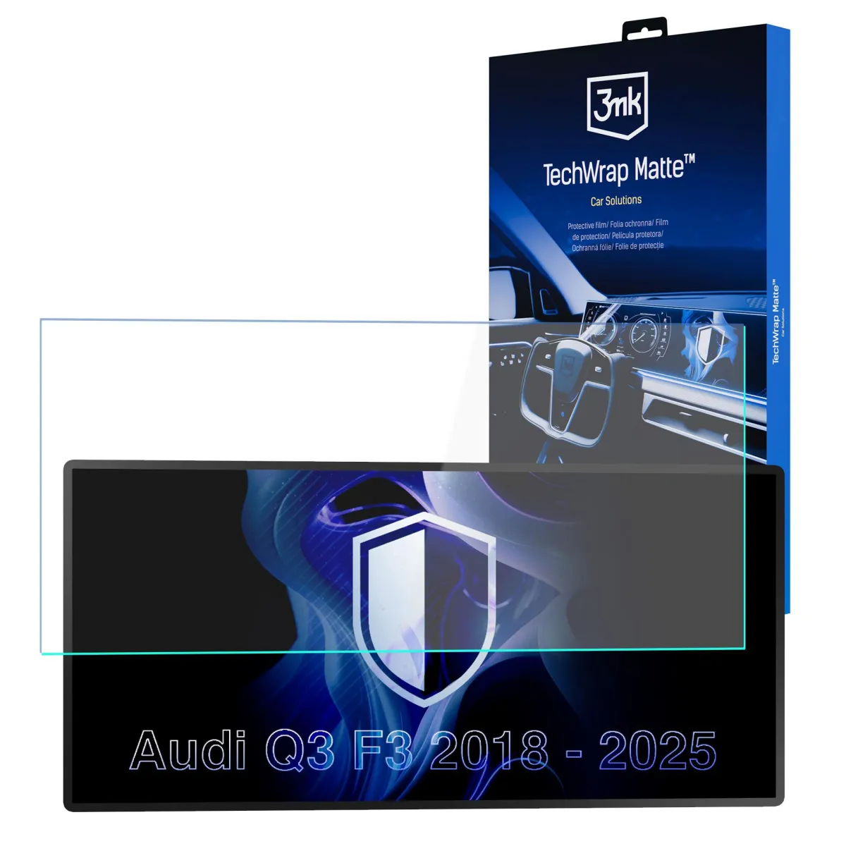 AUDI Q3 F3 (2018 - 2025) - 3mk TechWrap Matte Center Display thumbnail 1