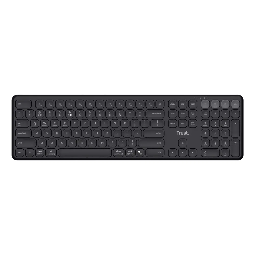 Klawiatura Trust VAIYA WIRELESS US Black (25511) thumbnail 3