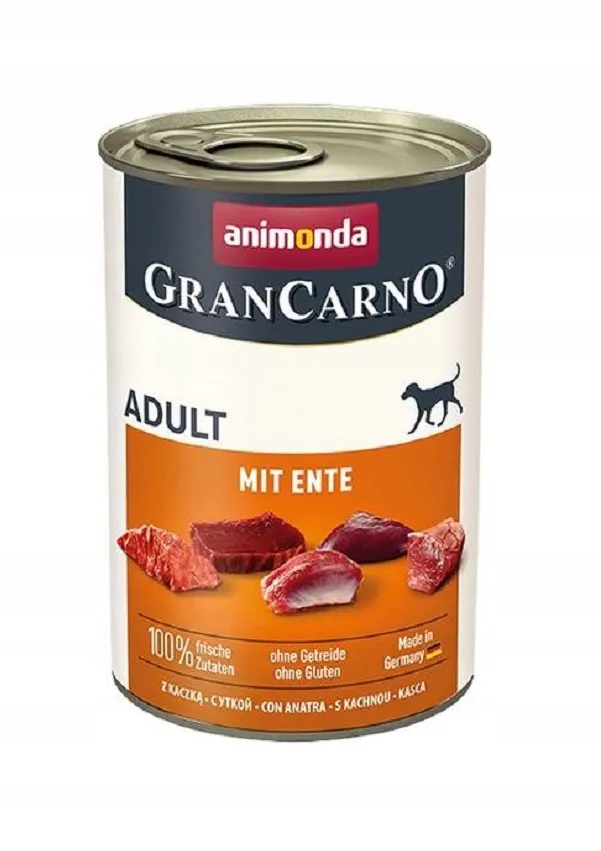 MOKRA KARMA dla psa ANIMONDA Grancarno Adult MIX smakow 15x400g + 3 GRATIS thumbnail 3