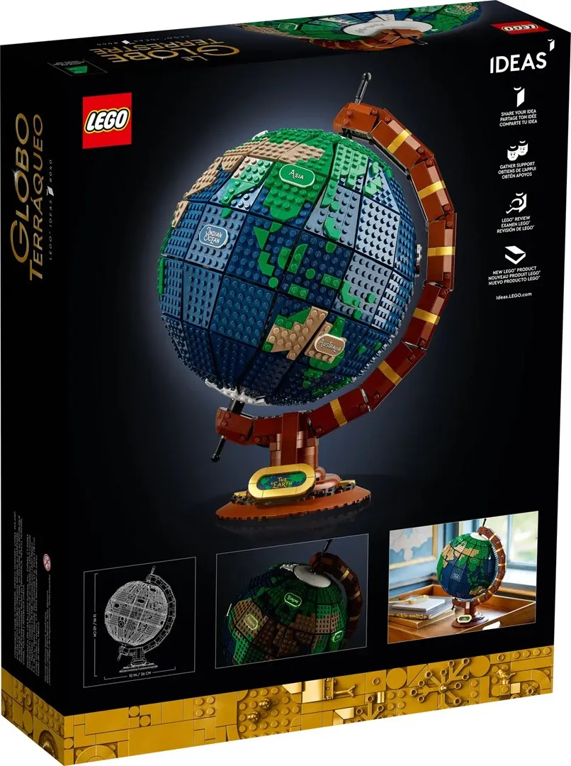 Klocki LEGO Ideas 21332 - Globus thumbnail 2