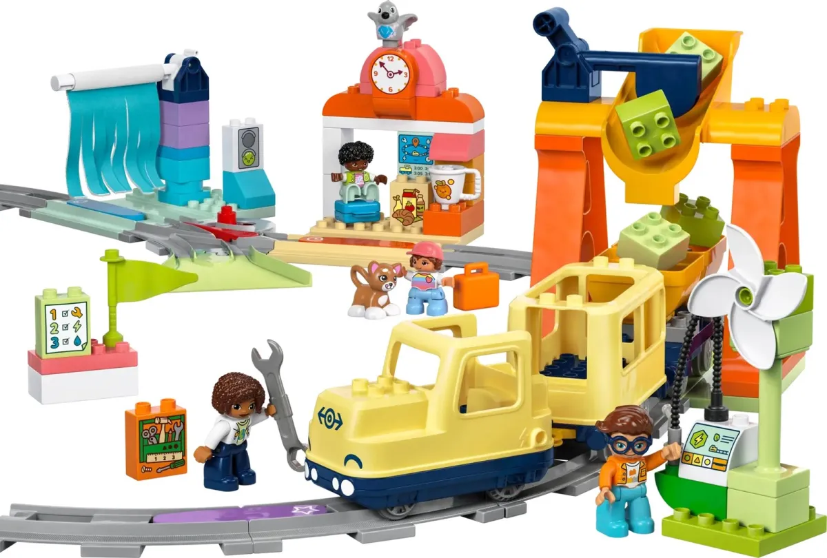 Klocki LEGO Duplo 10428 - Duży interaktywny pociąg miejski thumbnail 3