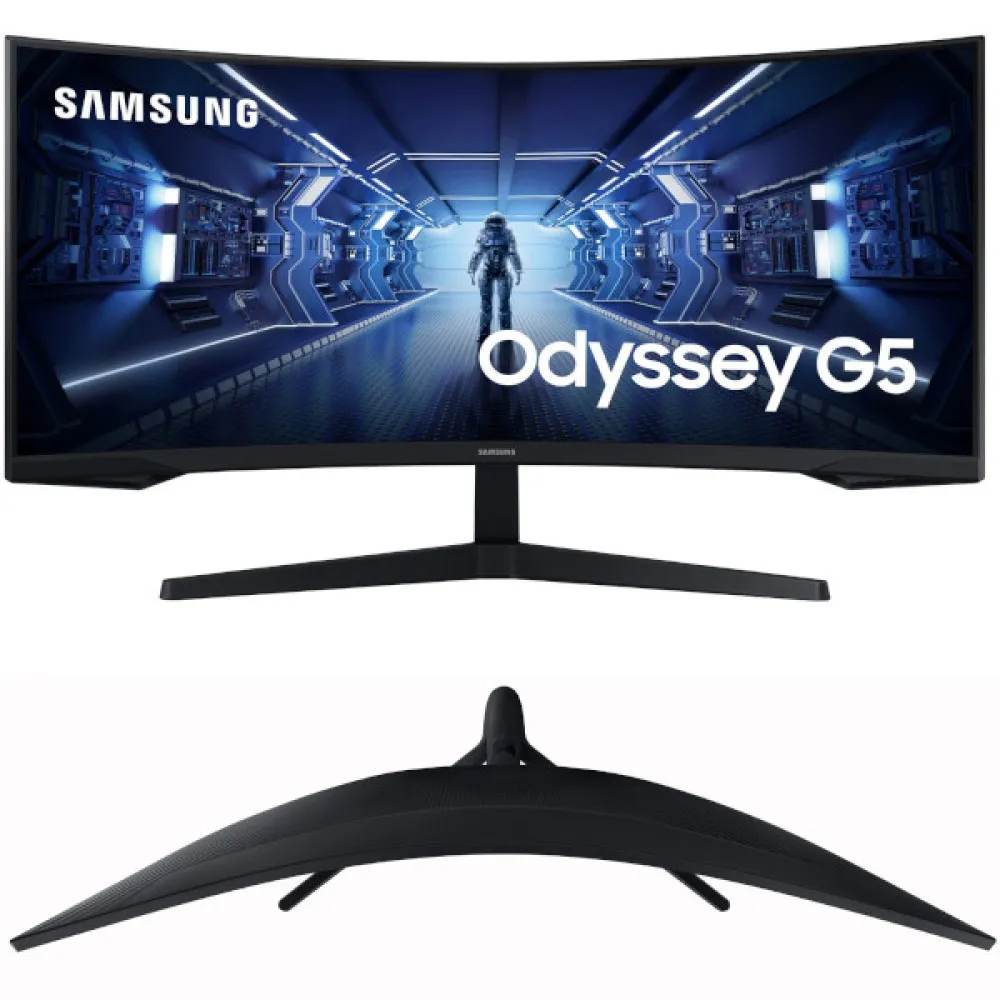 Monitor SAMSUNG ODYSSEY G5 LED 34 LC34G55TWWPXEN thumbnail 1