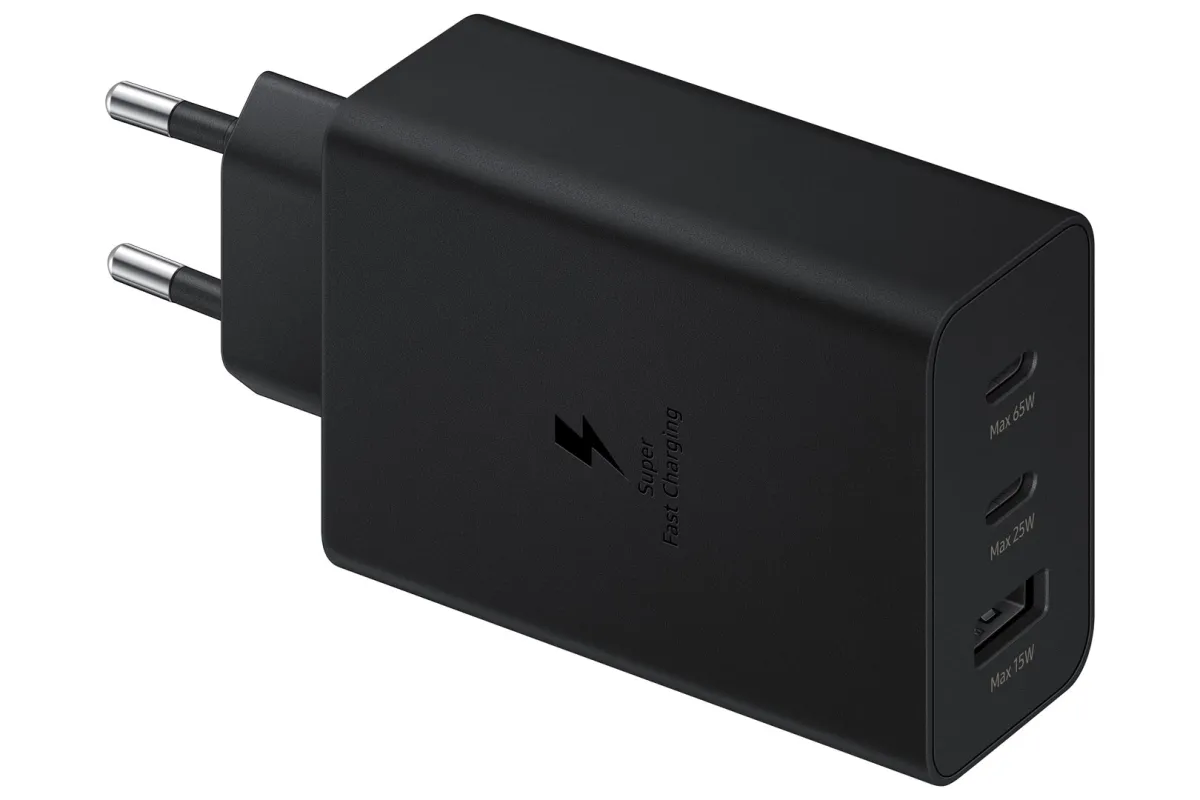 Samsung 65W Power Adapter Trio, Black thumbnail 2