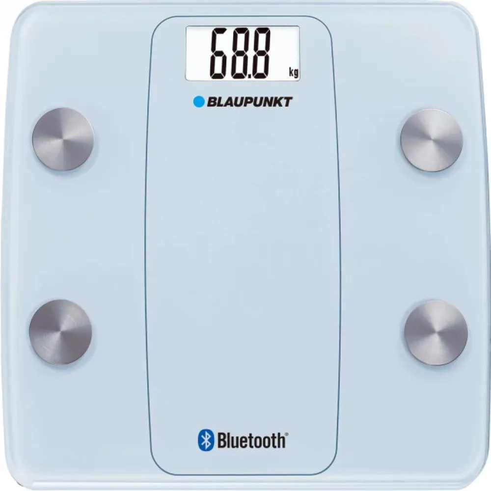 Waga łazienkowa bluetooth Blaupunkt BSM711BT, biała thumbnail 1