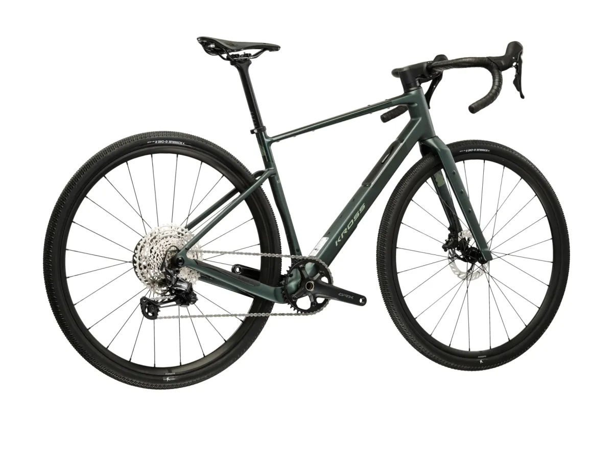 Rower gravelowy KROSS Esker Adv 1.0 rozmiar L Zielony thumbnail 3