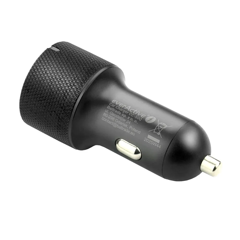 EVERACTIVE ŁADOWARKA SAMOCH. 1XUSB 1XUSB-C CC-50Q thumbnail 2