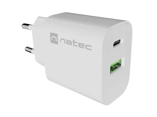 NATEC ŁADOWARKA SIECIOWA RIBERA 1X USB-A + 1X USB- thumbnail 2