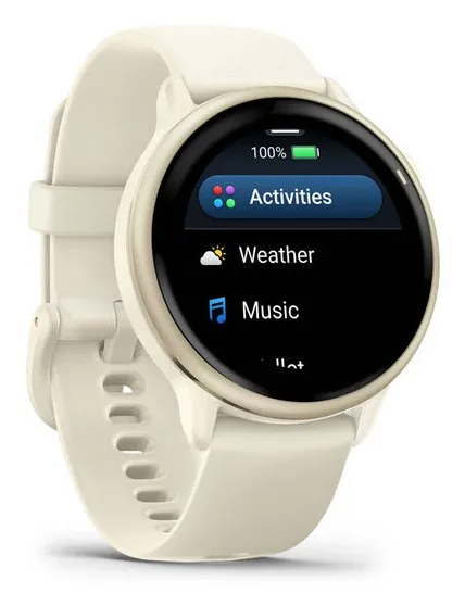 Garmin Vivoactive 6 42mm Bone/Lunar Gold thumbnail 3