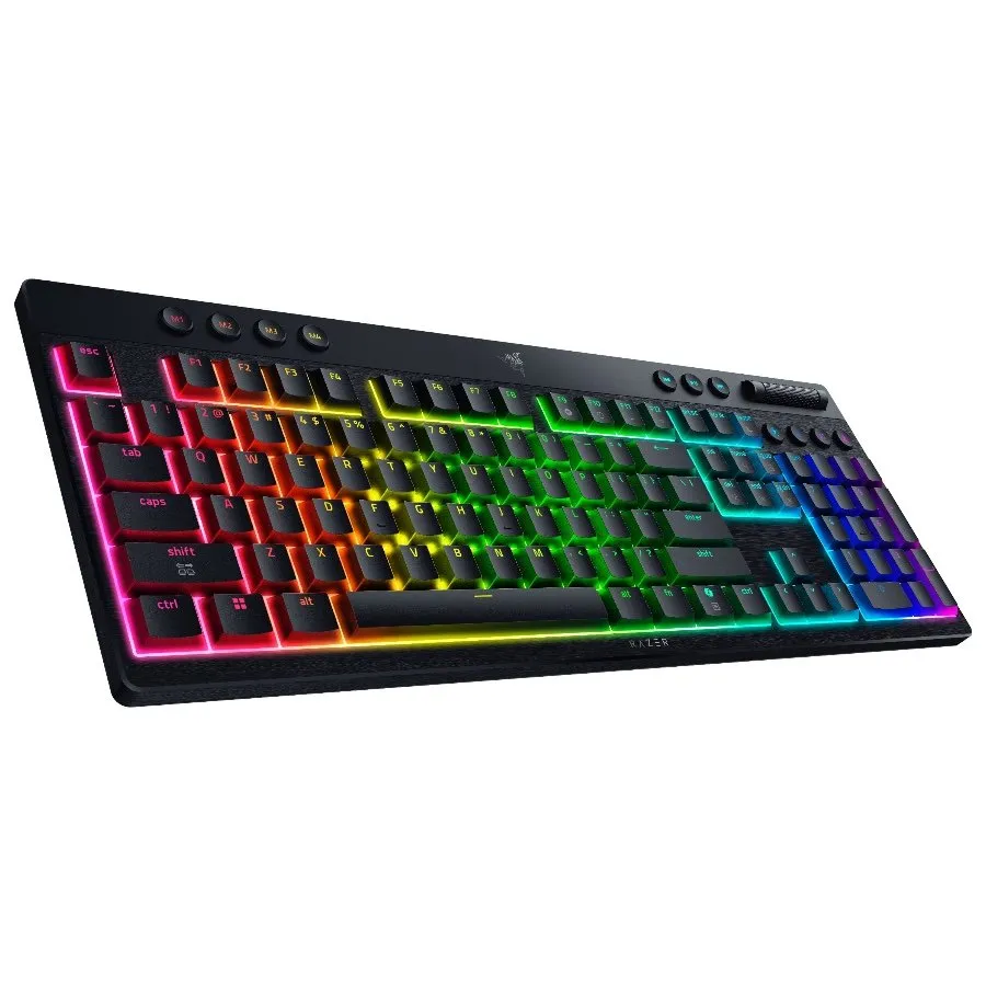 Razer BlackWidow V4 Low-profile HyperSpeed (Green Switch) - US Layout - Gaming Keyboard thumbnail 3