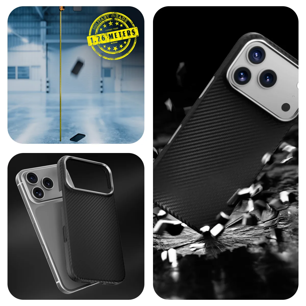 Apple iPhone 17 Pro/ 18 Pro - 3mk Hardy Aramid MagCase thumbnail 3
