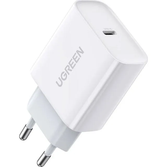 Ugreen ładowarka sieciowa USB Power Delivery 3.0 Quick Charge 4.0+ 20W 3A (biały) thumbnail 1