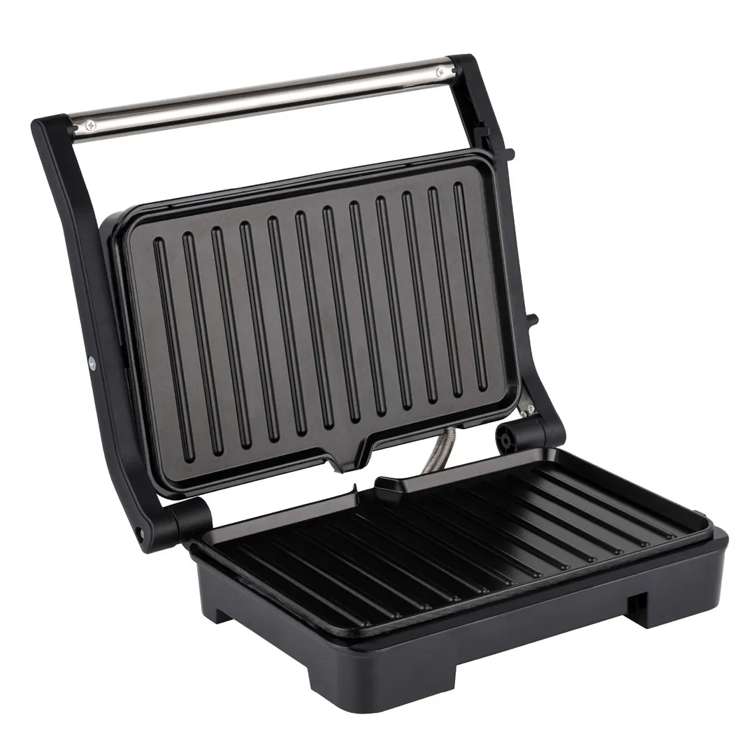 ELDOM GRILL KONTAKTOWY GK110 800W CZARNO-SREBRNY thumbnail 2