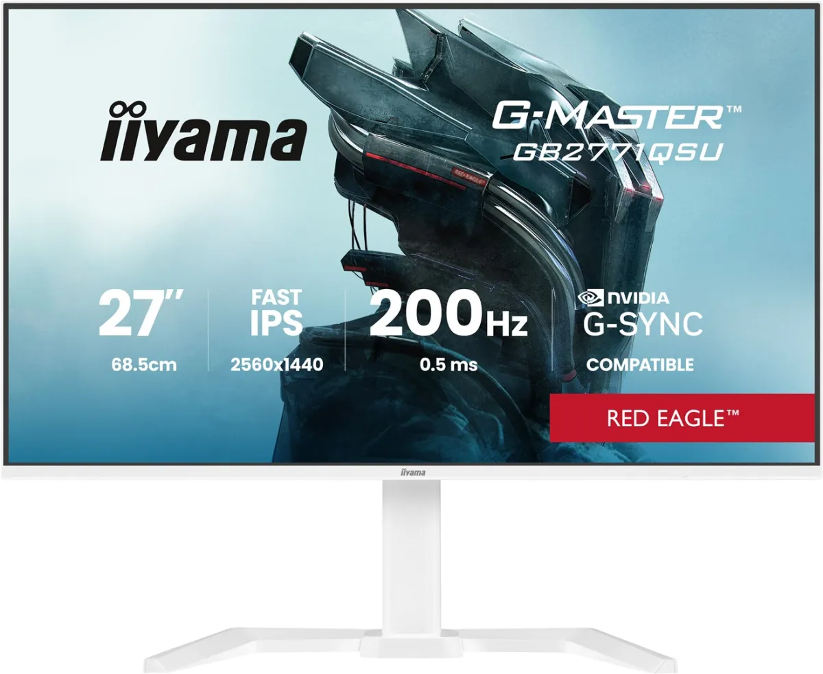 MONITOR IIYAMA LED 27 GB2771QSU-W1 200Hz thumbnail 2