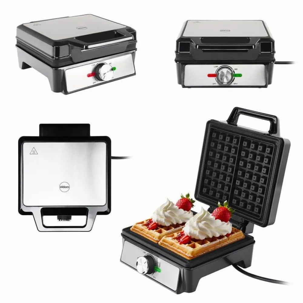ELDOM GOFROWNICA WA1600 WAFLO 1600 W TERMOSTAT thumbnail 3