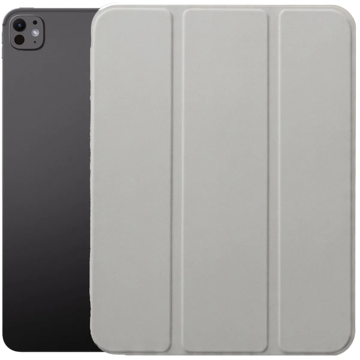 Apple iPad Pro 13 (M4/M5) (13inch) - up to 15" 3mk Hardy TabCase Silver thumbnail 1