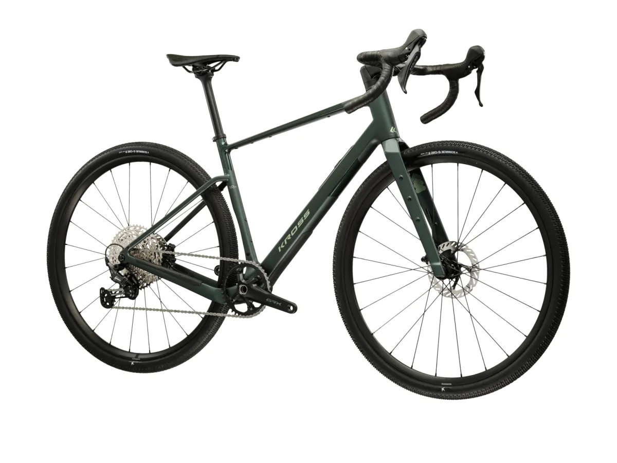 Rower gravelowy KROSS Esker Adv 1.0 rozmiar S Zielony thumbnail 2