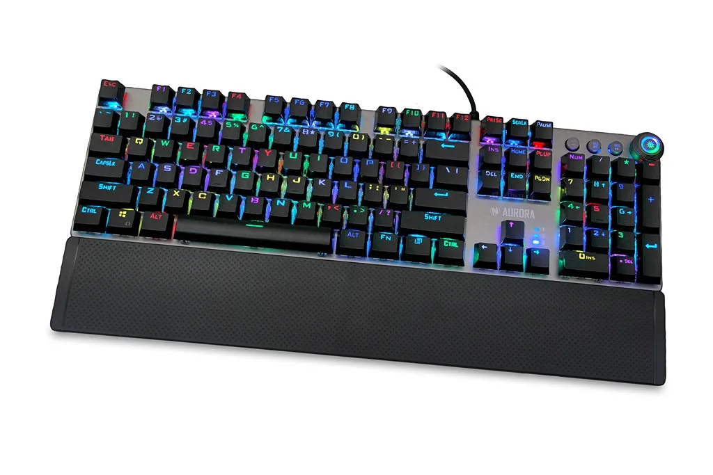 KLAWIATURA I-BOX AURORA K-4 RGB, MECHANICZNA thumbnail 1