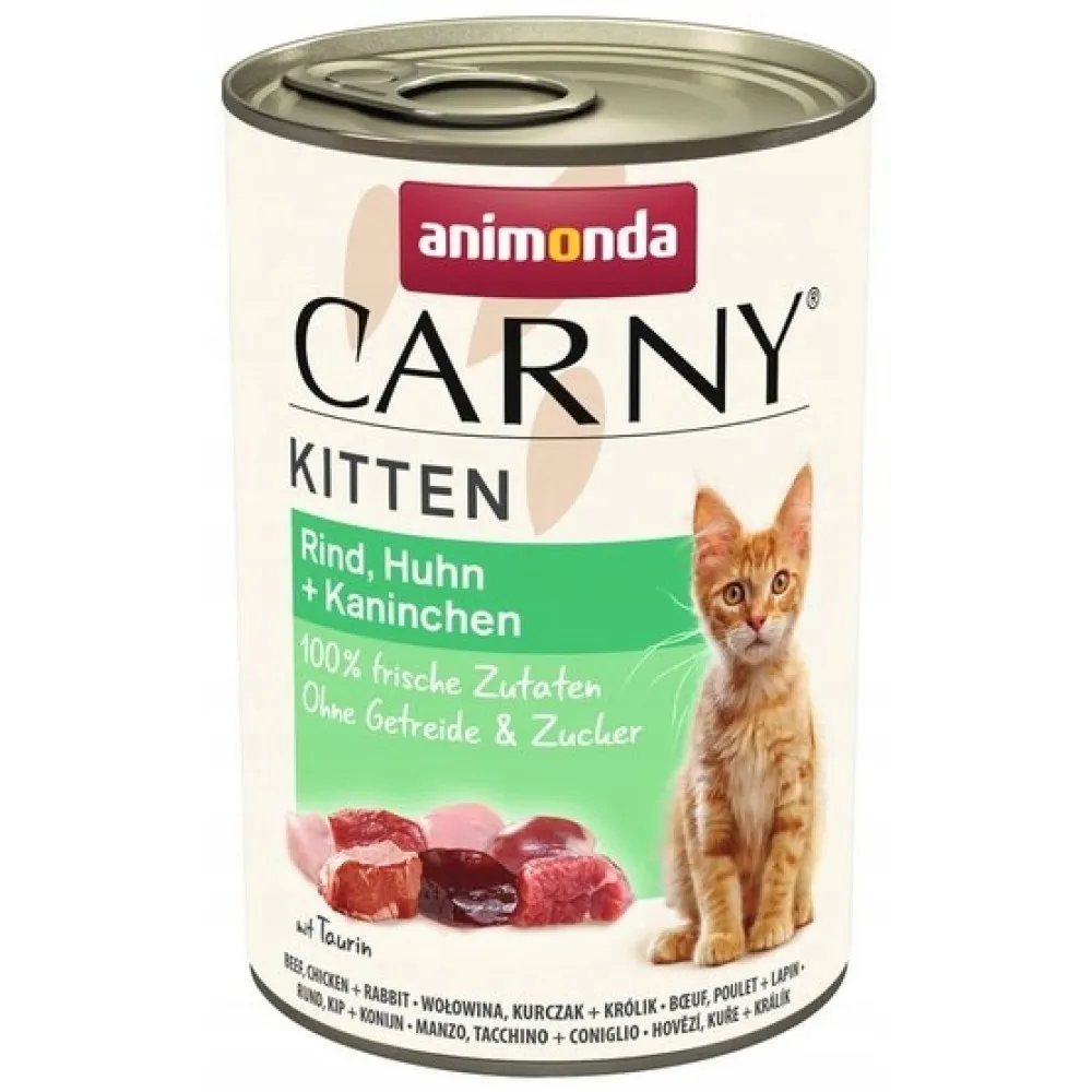 ANIMONDA Carny Kitten mix smaków 24x400g thumbnail 3