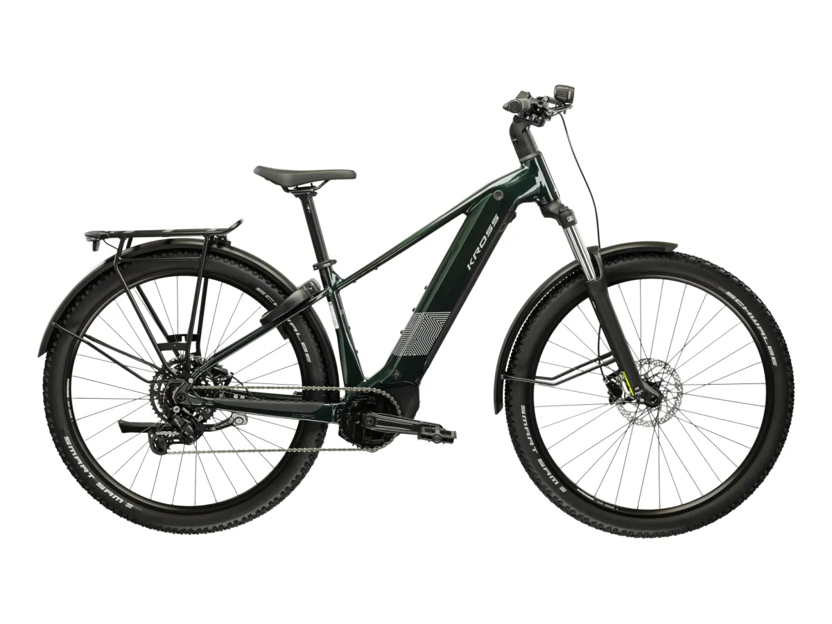 Rower elektryczny KROSS Influx Suv Hyb 2.0 600 rozmiar M Zielony thumbnail 1