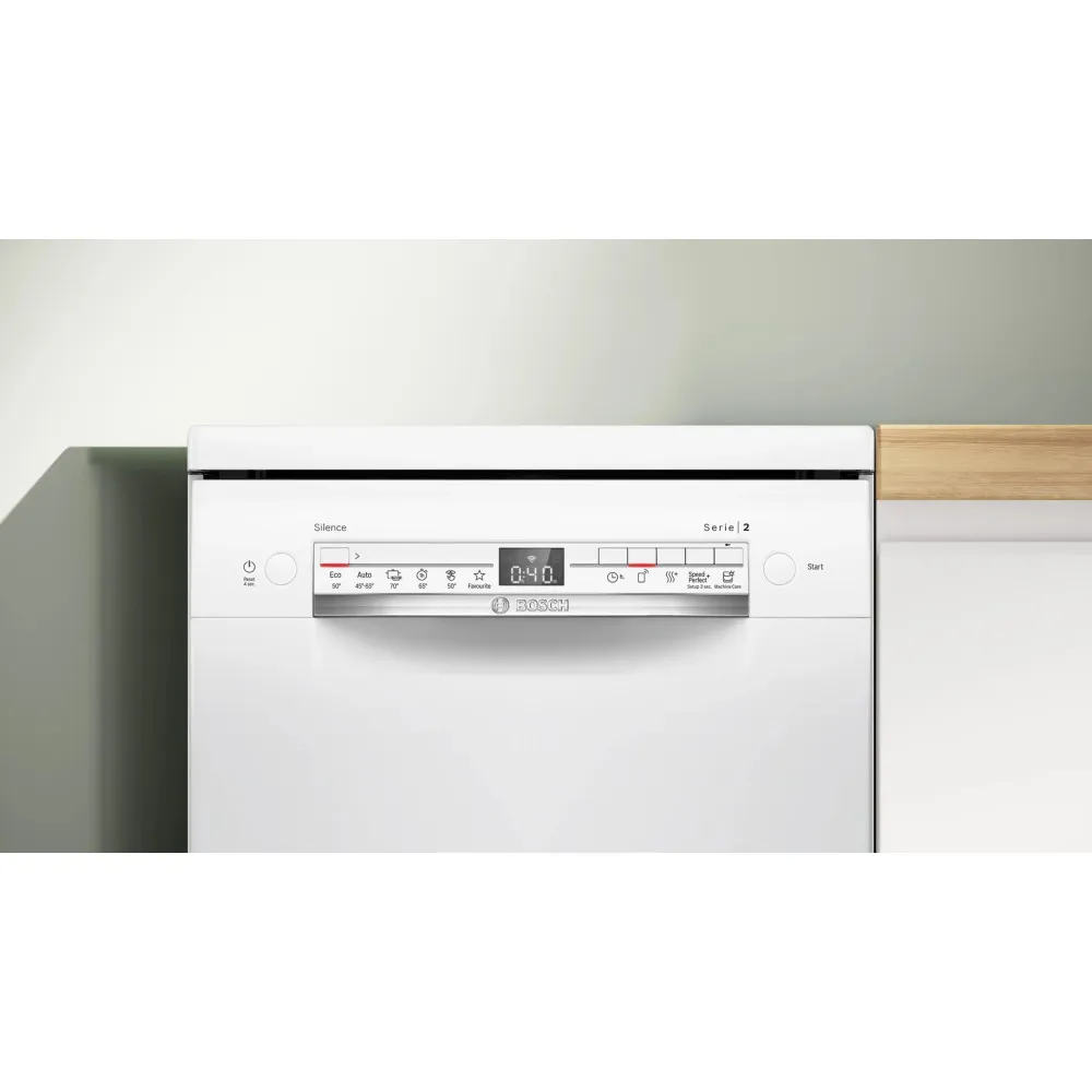 Zmywarka wolnostojąca 45 cm BOSCH SPS2HKW55E Serie 2 | klasa B | 9 kpl | ExtraDry | AquaStop | biały thumbnail 3
