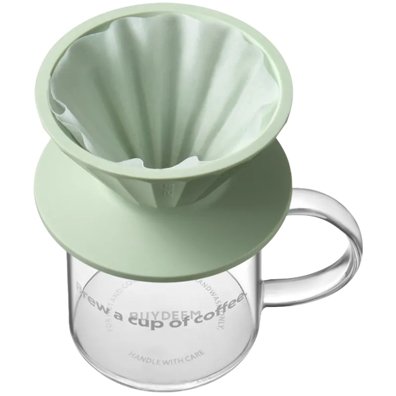 BUYDEEM, Przelewowy zestaw do parzenia, CD1024, Cozy Greenish thumbnail 2