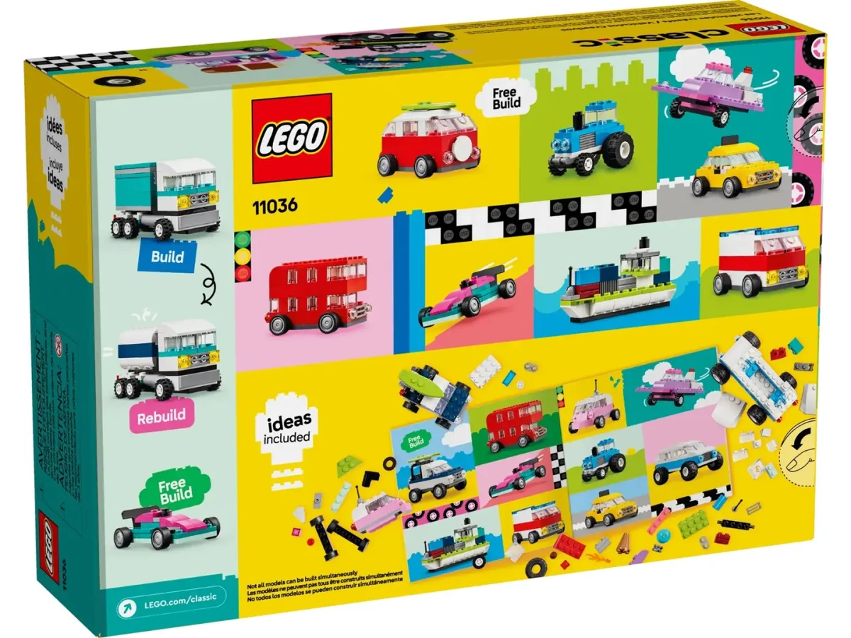 LEGO Classic 11036 - Kreatywne pojazdy thumbnail 2