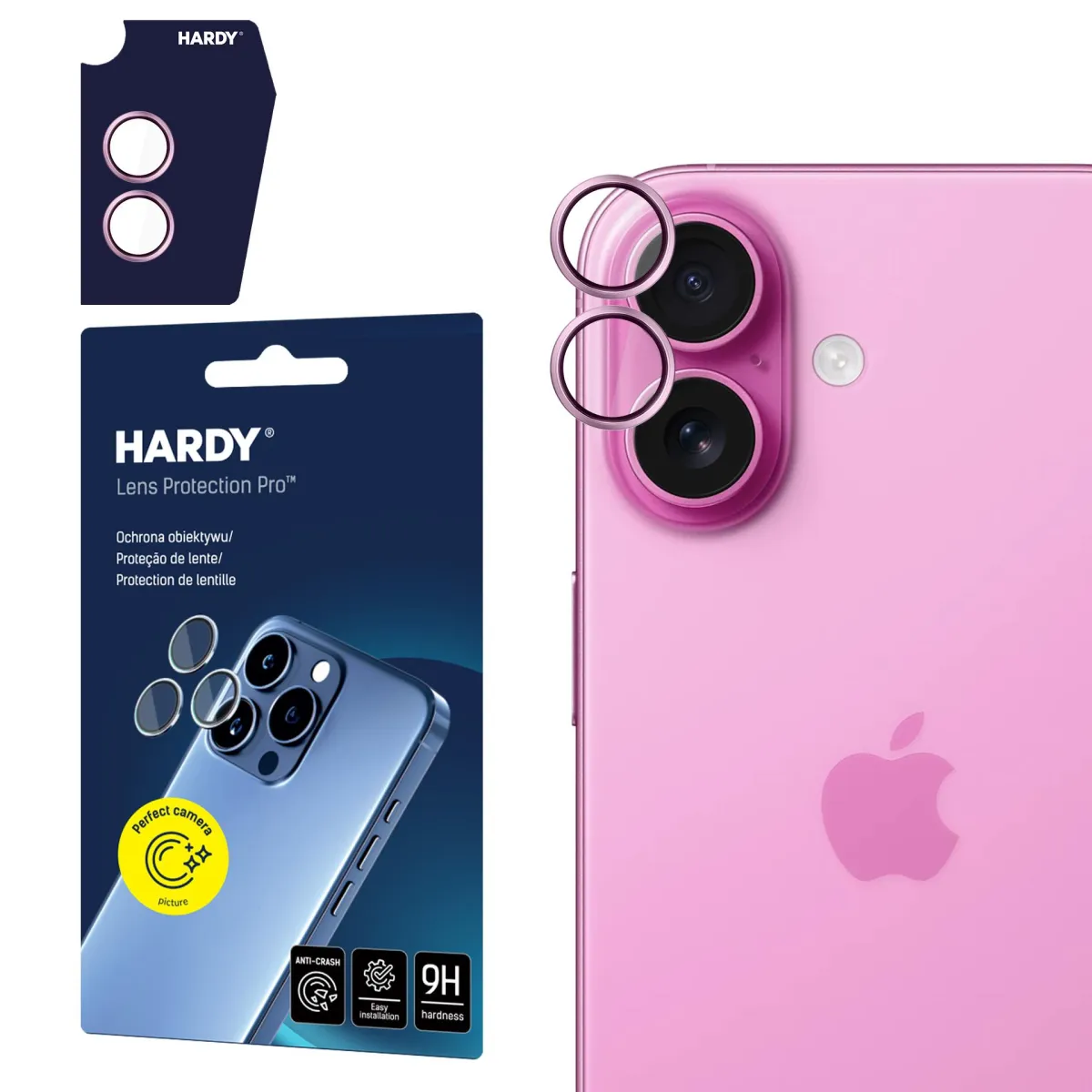 Apple iPhone 17 - HARDY Lens Protection Pro Light Purple thumbnail 1