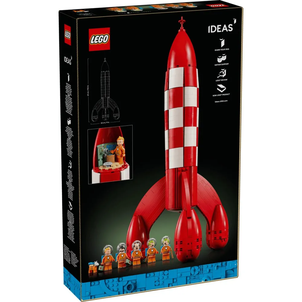 LEGO Ideas 21367 - Tintin® i rakieta na Księżyc thumbnail 2