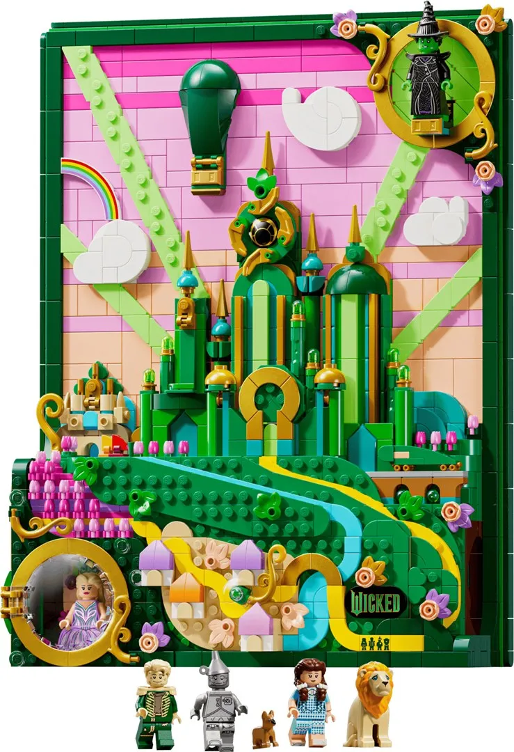 LEGO Wicked 75685 - Obraz Emerald City thumbnail 3
