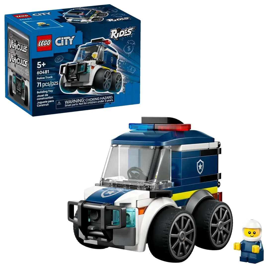 Klocki LEGO City 60481 - Pojazdy - Ciężarówka policyjna thumbnail 1