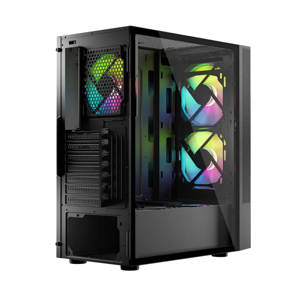 LOGIC OBUDOWA ARYA ARGB MIDI USB 3.0 BLACK thumbnail 3