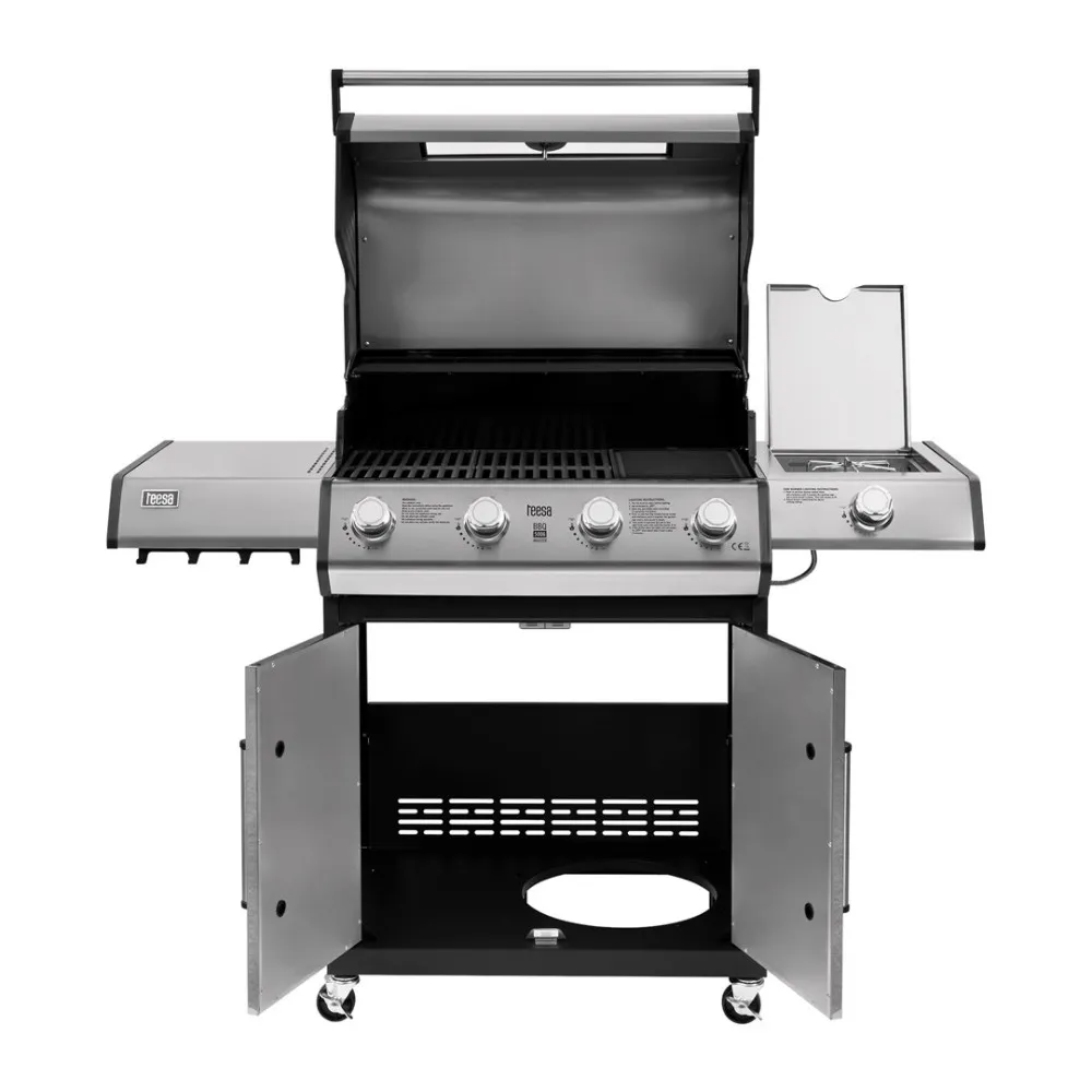 TEESA GRILL GAZOWY BBQ 5006 5 PALNIKÓW TSA0250 thumbnail 3