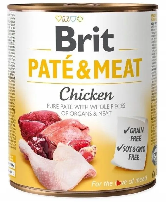 Karma BRIT PATÉ & MEAT MIX 6 smaków 12x800g thumbnail 3