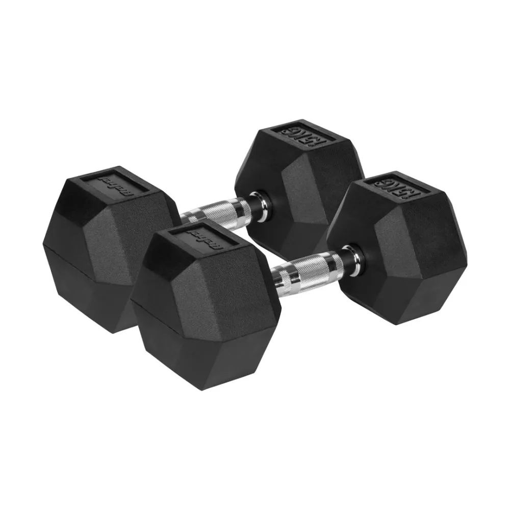 REBEL ACTIVE HANTLE ŻELIWNE GUMOWANE 2X15KG thumbnail 1